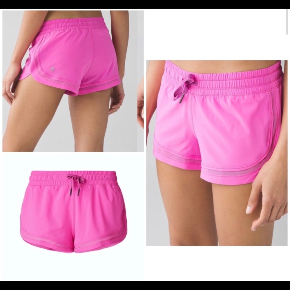 LuluLemon Make a move shorts - Paradise Pink